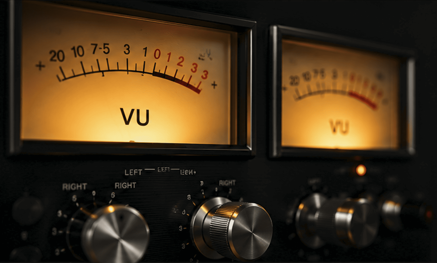 Vintage Audio VU Meter